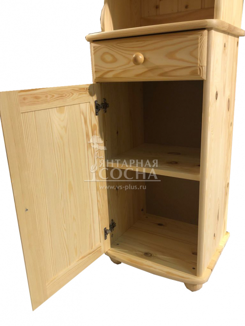 Шкаф-буфет Норд 101 однодверный из массива сосны Шкаф-буфет Норд 101 однодверный из массива сосны