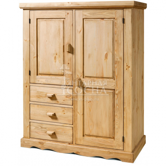 Шкаф Прованс 2 дверки 3 ящика KOF23 Шкаф Прованс 2 дверки 3 ящика KOF23