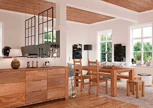 Мебель из массива дуба