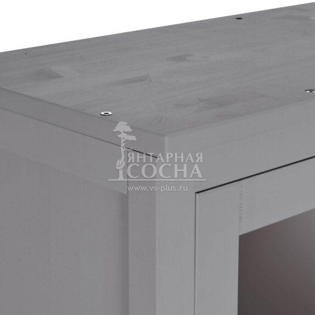 Шкаф для книг КЫМОР 3 ящика 90 Серый Шкаф для книг КЫМОР 3 ящика 90 Серый