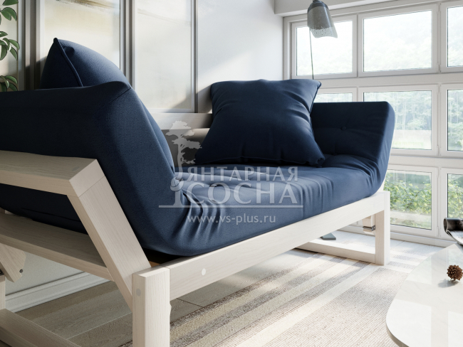Кушетка Амбер Velvet Беленый Дуб Midnight Кушетка Амбер Velvet Беленый Дуб Midnight