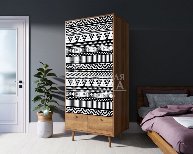 Шкаф двухстворчатый "Berber" принт 19 арт BB16/Print_19 Шкаф двухстворчатый "Berber" принт 19 арт BB16/Print_19