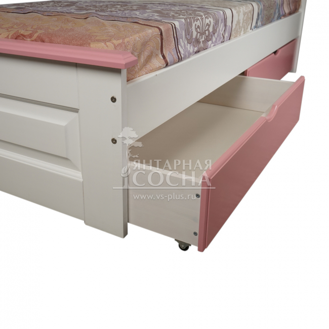 Кровать 900х2000 с ящ. "Брусно" Кровать 900х2000 с ящ. "Брусно"