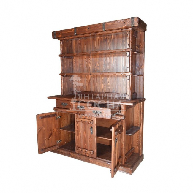 Буфет Государь 4 из массива сосны Буфет Государь 4 из массива сосны