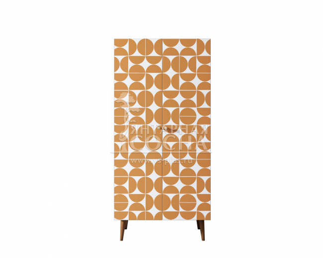 Шкаф малый двухстворчатый "Berber" принт 14 арт BB08/Print_14 Шкаф малый двухстворчатый "Berber" принт 14 арт BB08/Print_14
