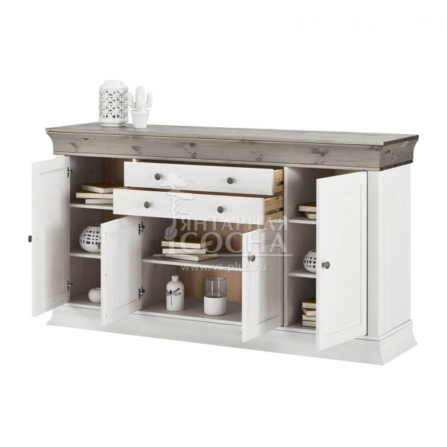 Комод Бостон 4+2 с гладкой филенкой Комод Бостон 4+2 с гладкой филенкой