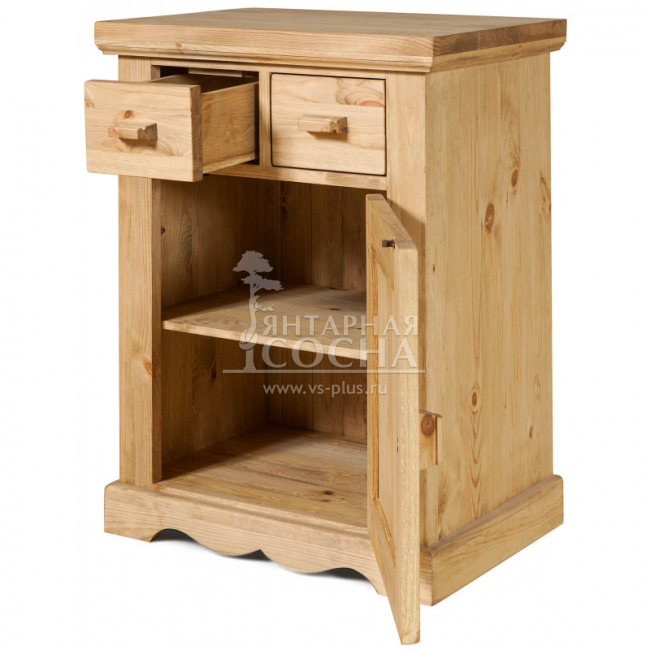 Тумба Прованс 2 ящика 1 дверка KOC12 Тумба Прованс 2 ящика 1 дверка KOC12