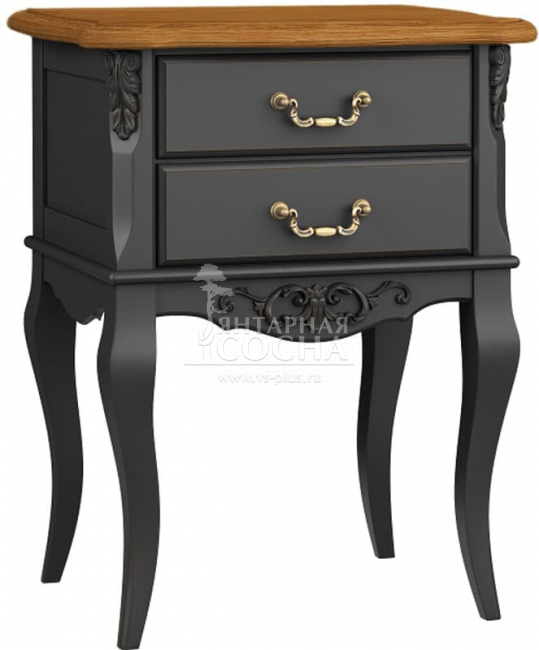 Тумба прикроватная 2 ящика Прованс ясень Тумба прикроватная 2 ящика Прованс ясень