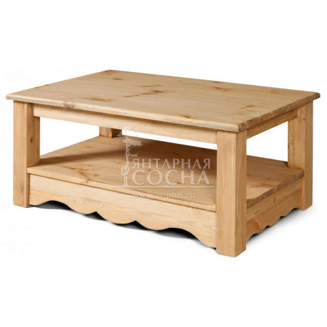 Стол журнальный Прованс с фигурным низом KST1 Стол журнальный Прованс с фигурным низом KST1