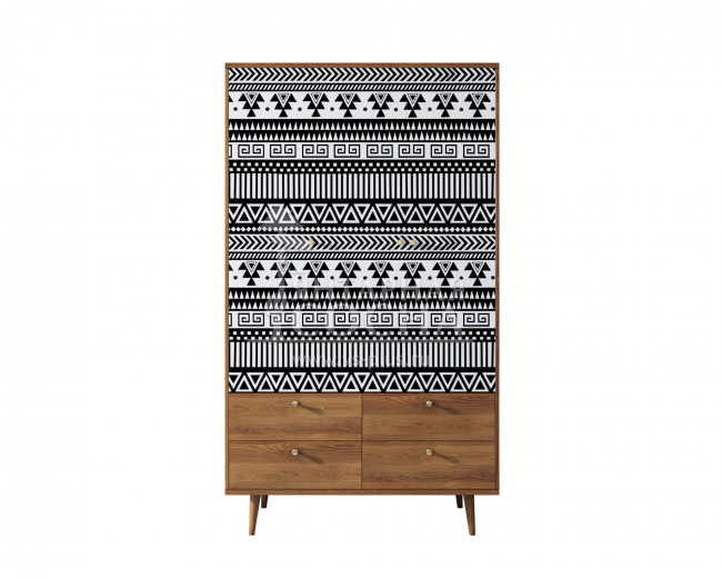 Шкаф трехстворчатый "Berber" принт 19 арт BB02/Print_19 Шкаф трехстворчатый "Berber" принт 19 арт BB02/Print_19