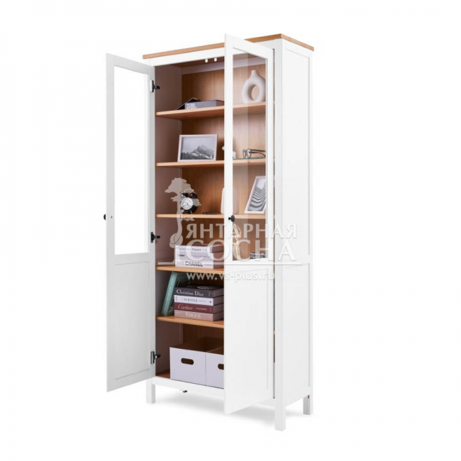 Шкаф витрина ХЕМНЭС Кымор с дверями пн/ст Шкаф витрина ХЕМНЭС Кымор с дверями пн/ст