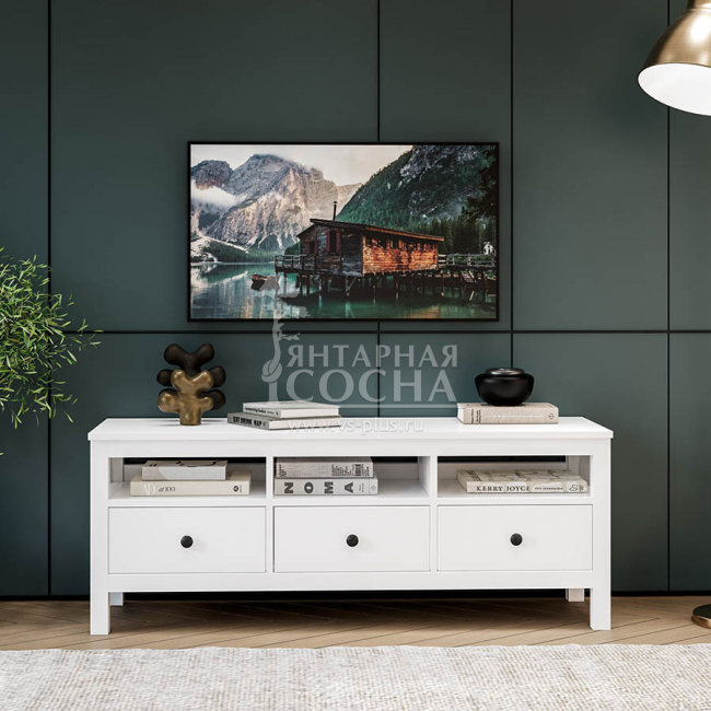 ТВ-тумба КЫМОР 148 Белая ТВ-тумба КЫМОР 148 Белая
