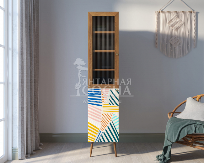 Буфет "Berber" узкий принт 42 арт BB39/Print_42 Буфет "Berber" узкий принт 42 арт BB39/Print_42