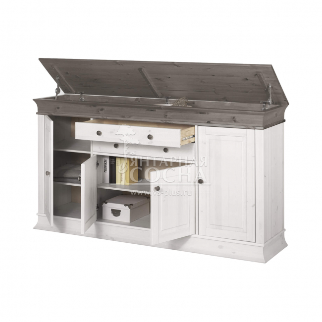 Комод Бостон 4+2 с откидной крышкой Комод Бостон 4+2 с откидной крышкой