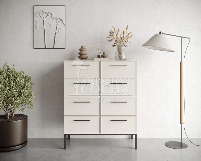 Комод на восемь ящиков "Nicole" арт NEM20 Комод на восемь ящиков "Nicole" арт NEM20