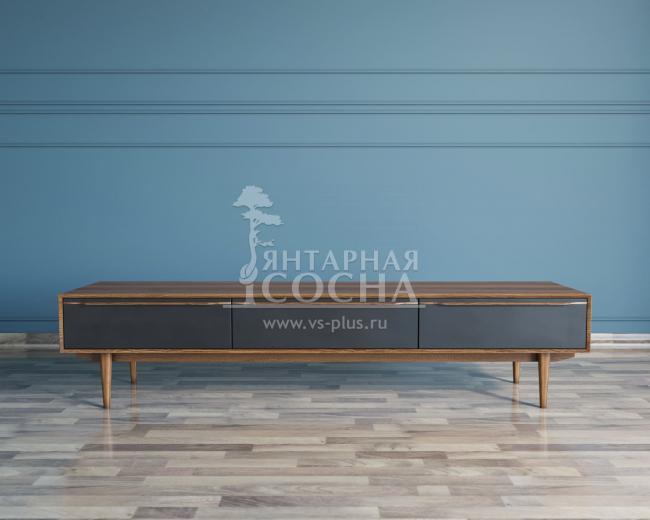 Консоль под TV "Bruni Black" с ящиками арт BR-21Black Консоль под TV "Bruni Black" с ящиками арт BR-21Black