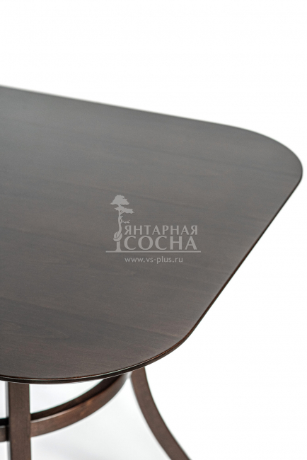 Стол Saturnus квадратный 80х80 см темный орех Стол Saturnus квадратный 80х80 см темный орех