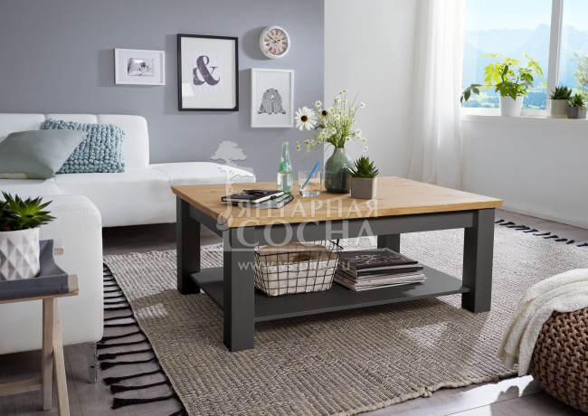 Стол журнальный Форест Графит большой Стол журнальный Форест Графит большой