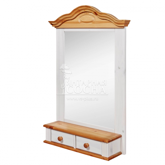 Полка зеркало модель Синди Полка зеркало модель Синди