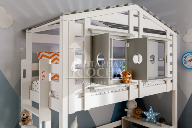 Кровать-домик В-яр Тимберика Кидс №12 Кровать-домик В-яр Тимберика Кидс №12