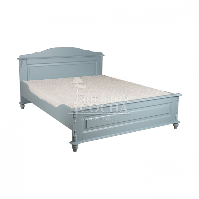 Кровать "Скандия" двойная (1600х2000), высокое изножье