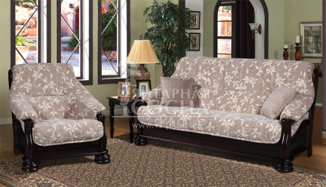 Диван-кровать 2-х местный Цезарь Сосна натуральная Диван-кровать 2-х местный Цезарь Сосна натуральная