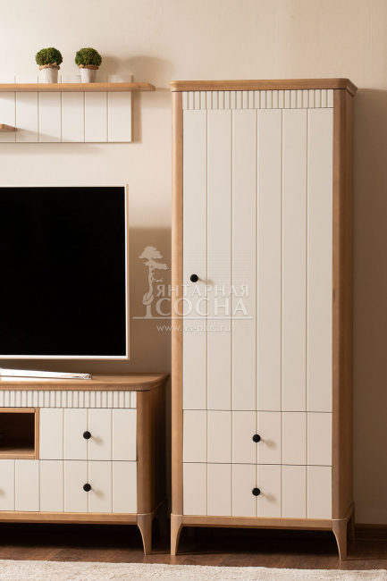 Шкаф одностворчатый Грета №3-180 Шкаф одностворчатый Грета №3-180