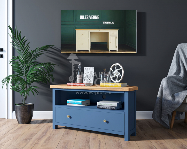 Комод под TV "Jules Verne" угловой арт JV24ETGB Комод под TV "Jules Verne" угловой арт JV24ETGB