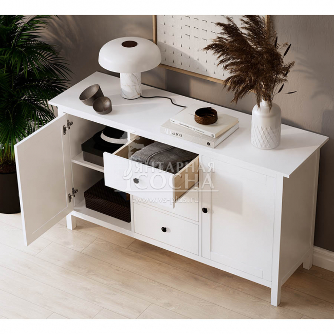 Комод широкий КЫМОР Белый Комод широкий КЫМОР Белый