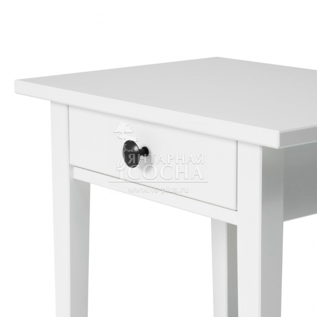 Тумба прикроватная КЫМОР 1 ящик Белая Тумба прикроватная КЫМОР 1 ящик Белая