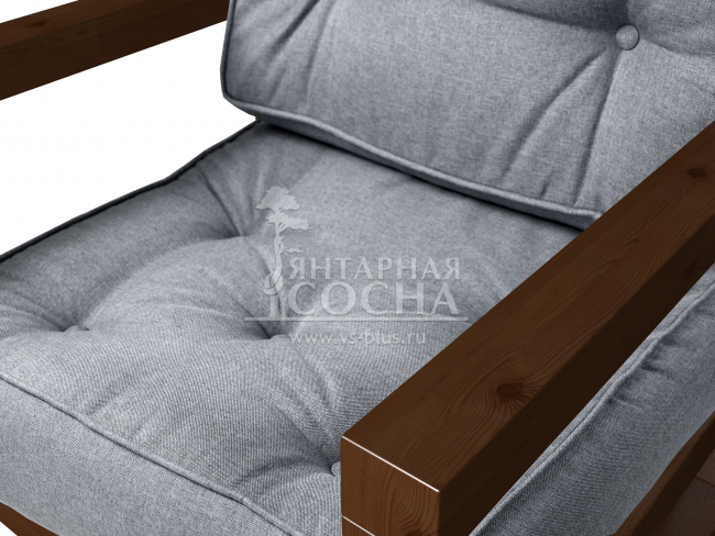 Кресло Астер Textile Орех Grey Кресло Астер Textile Орех Grey