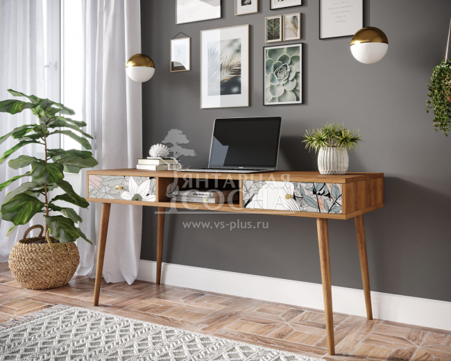 Стол рабочий "Berber" принт 50 арт BB18/Print_50 Стол рабочий "Berber" принт 50 арт BB18/Print_50