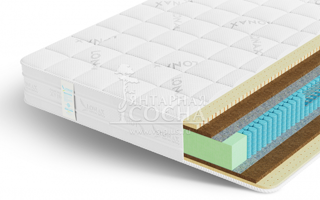 Матрас Lonax Strong Medium S1000 Матрас Lonax Strong Medium S1000