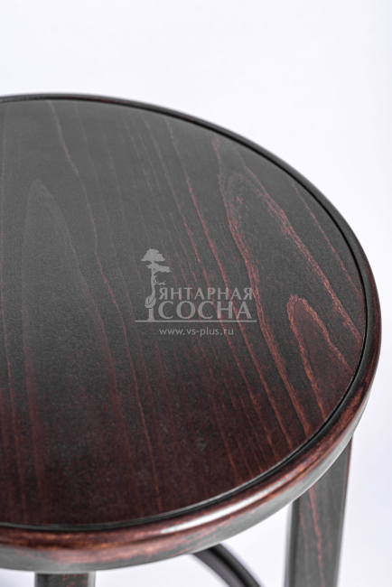 Стул барный Sol твердый темный орех Стул барный Sol твердый темный орех