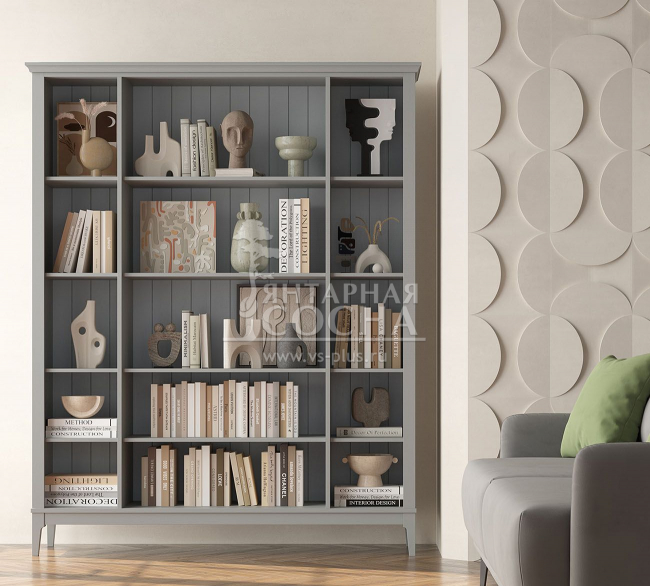 Стеллаж открытый с полками Квадро-С 40-205 Стеллаж открытый с полками Квадро-С 40-205