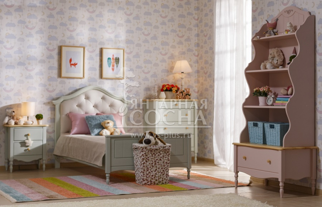 Кровать мягкая Айно №17 односпальная Кровать мягкая Айно №17 односпальная