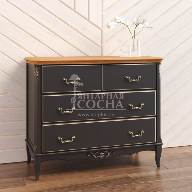 Комод 4 ящика Прованс ясень Комод 4 ящика Прованс ясень