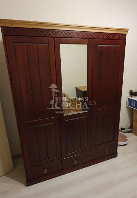 Шкаф 3-створчатый Дания №2 Шкаф 3-створчатый Дания №2