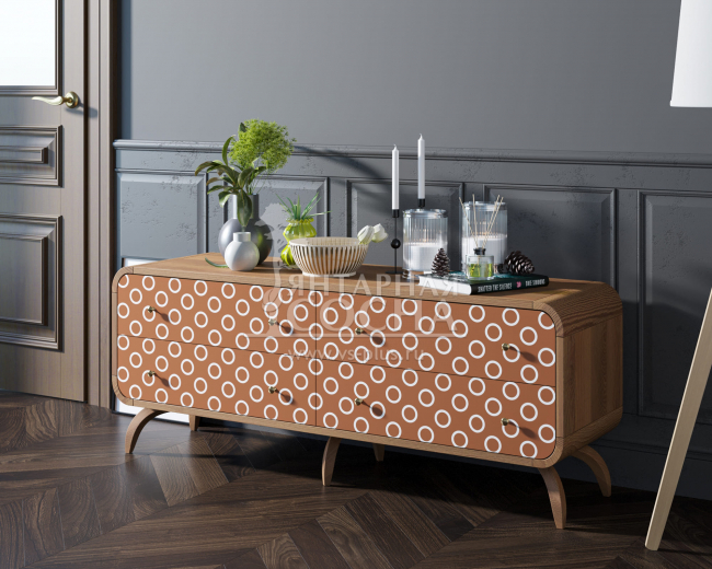 Комод "Ellipse print" c принтом 3 арт EL01/Print_3 Комод "Ellipse print" c принтом 3 арт EL01/Print_3