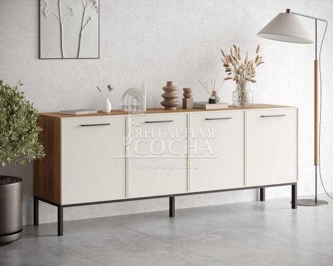 Комод с четырьмя дверками "Nicole" арт NEM01 Комод с четырьмя дверками "Nicole" арт NEM01