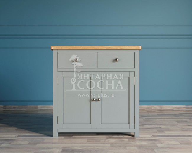 Комод "Jules Verne" две дверки два ящика серый арт JV20ETGG Комод "Jules Verne" две дверки два ящика серый арт JV20ETGG