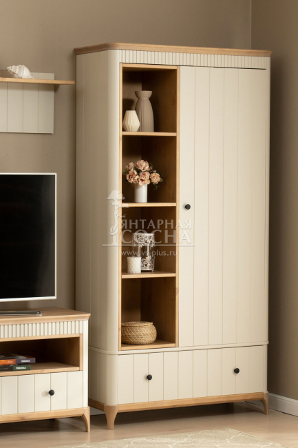 Шкаф 1-ств Грета №8-180 Шкаф 1-ств Грета №8-180