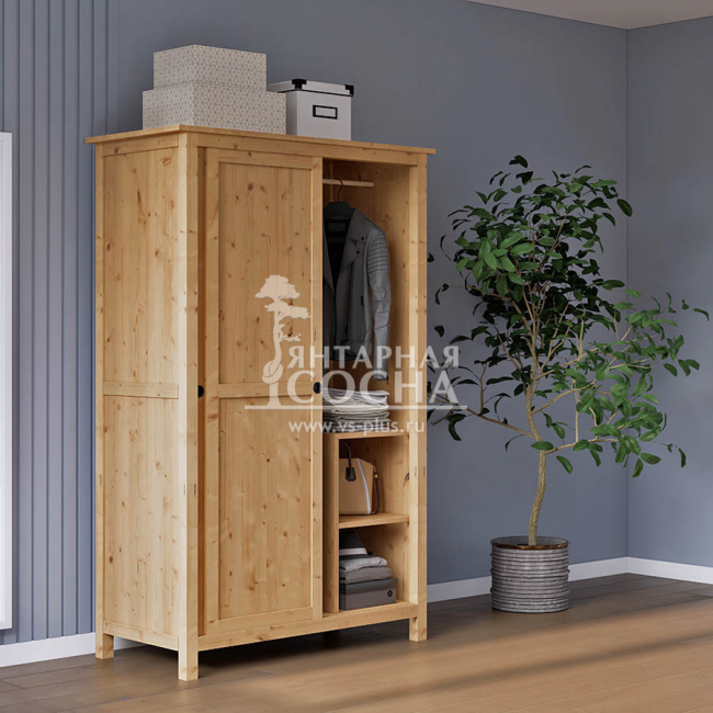 Шкаф купе двухдверный ХЕМНЭС Кымор Шкаф купе двухдверный ХЕМНЭС Кымор