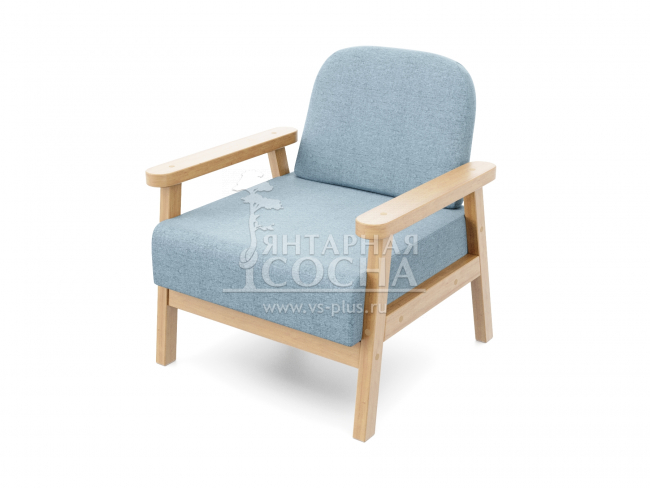 Кресло Флори Textile Береза Light Blue Кресло Флори Textile Береза Light Blue