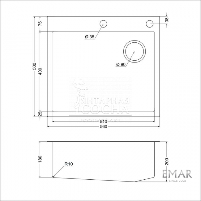 ����� EMAR 560(TOP) PVD