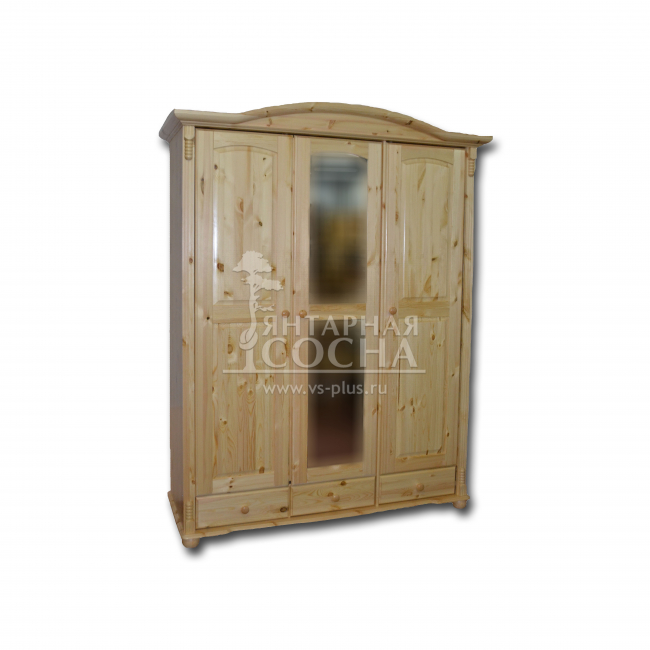 Шкаф Балтика 3-х дверный Шкаф Балтика 3-х дверный