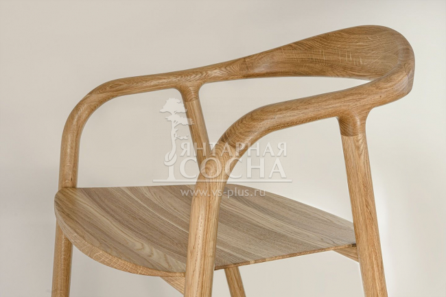 Стул БИО из массива дуба матовое масло бесцветное Стул БИО из массива дуба матовое масло бесцветное