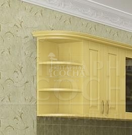 Кухня Валенсия - Карниз угловой (шкафа-стеллажа) 250 x 36 x 300 