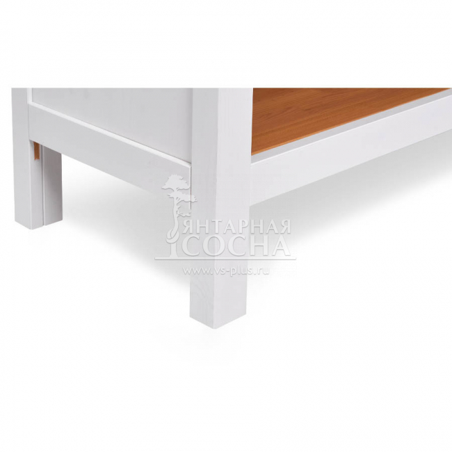 Стеллаж открытый КЫМОР 90 Белый/Светло-коричневый Стеллаж открытый КЫМОР 90 Белый/Светло-коричневый