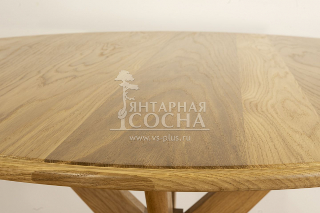 Стол обеденный круглый Олден из дуба ПМЦ Стол обеденный круглый Олден из дуба ПМЦ